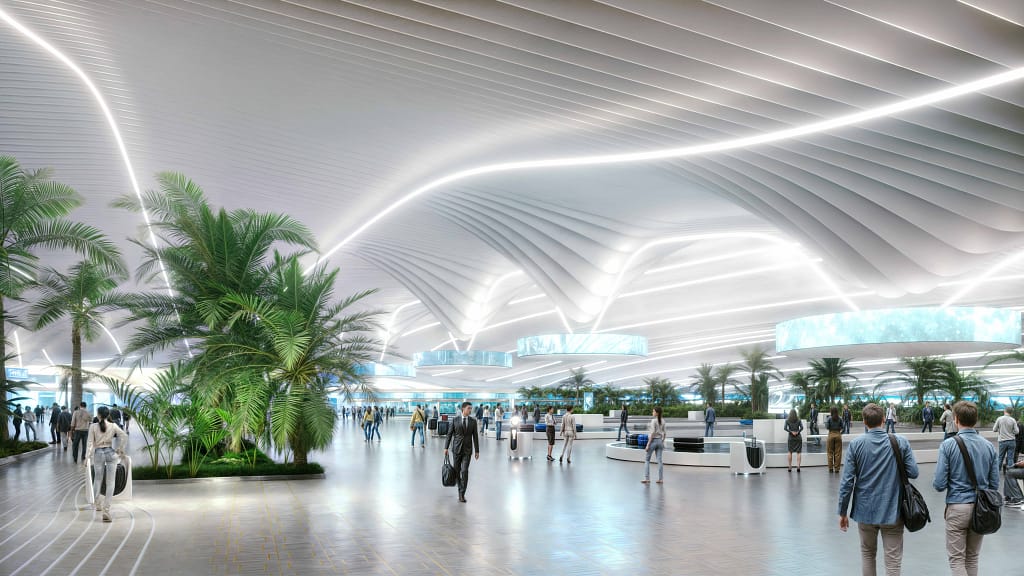 Arrival Terminal Dubai World Central - Al Maktoum International Airport's (DWC)