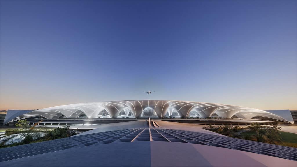 Approved design for Dubai World Central - Al Maktoum International Airport's (DWC)