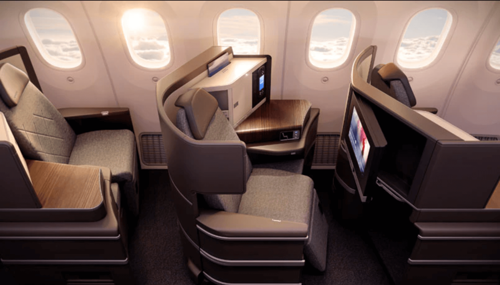 EL AL 787 Business Class seat