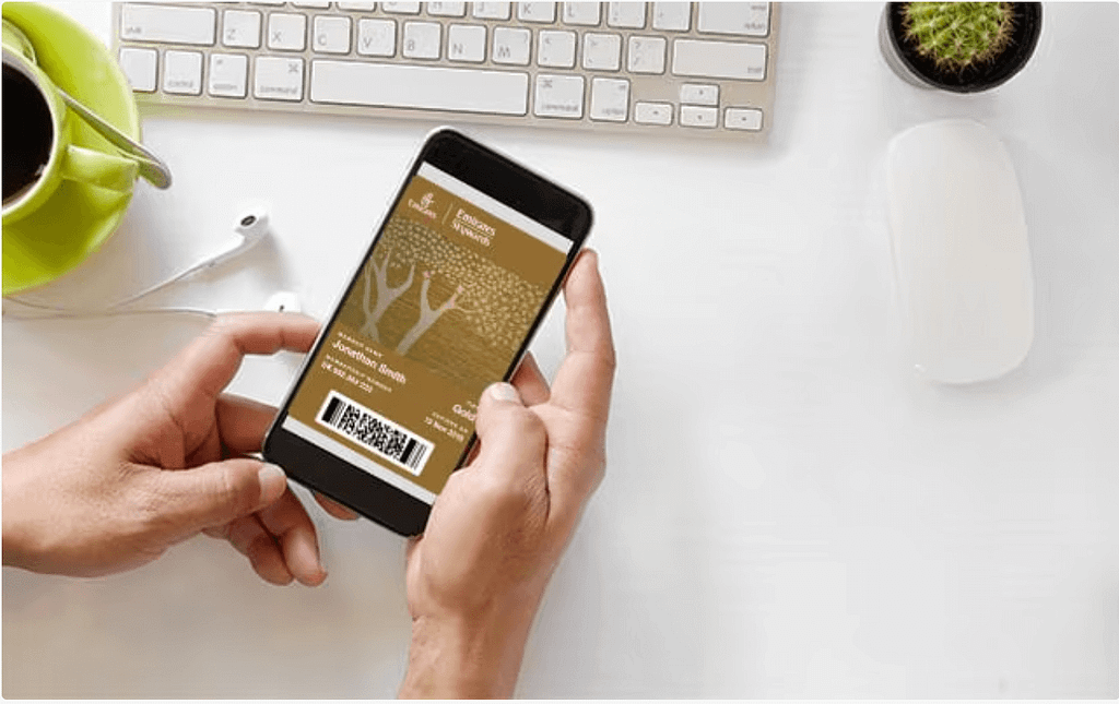 Emirates Skywards Gold Tier Digital Card