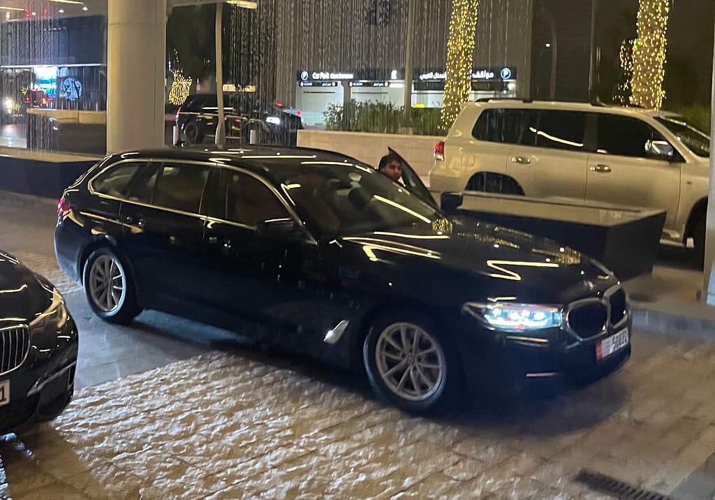 Etihad Chauffeur 5-Series BMW