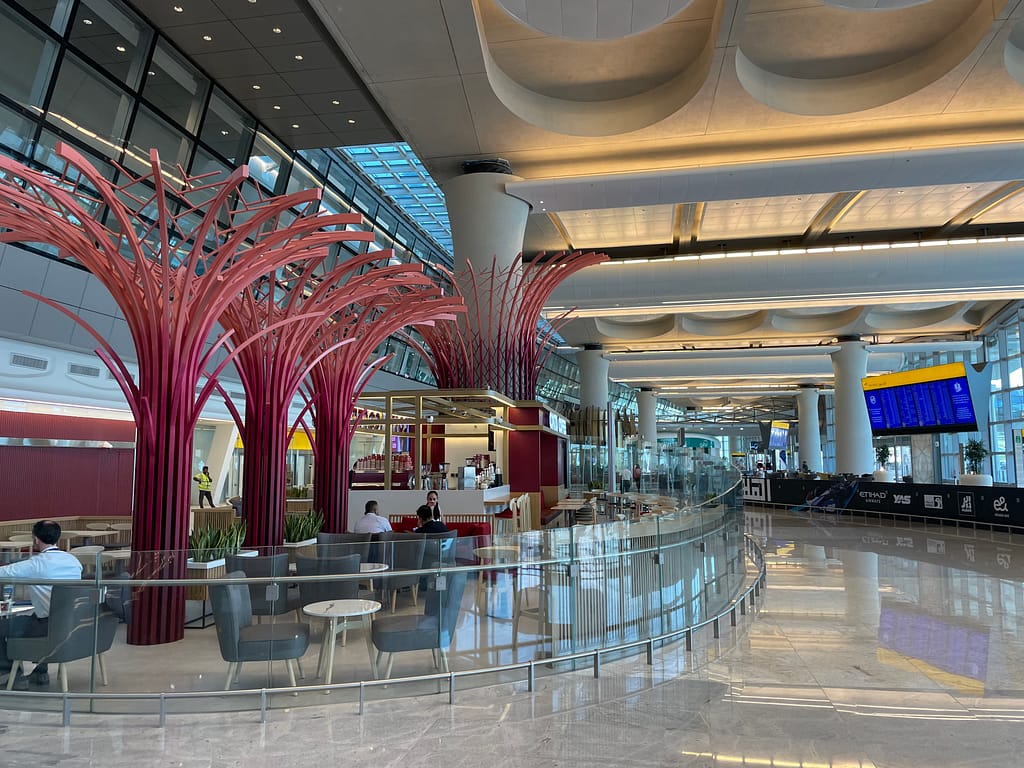 Abu Dhabi Terminal A Arrivals Coffee Shop