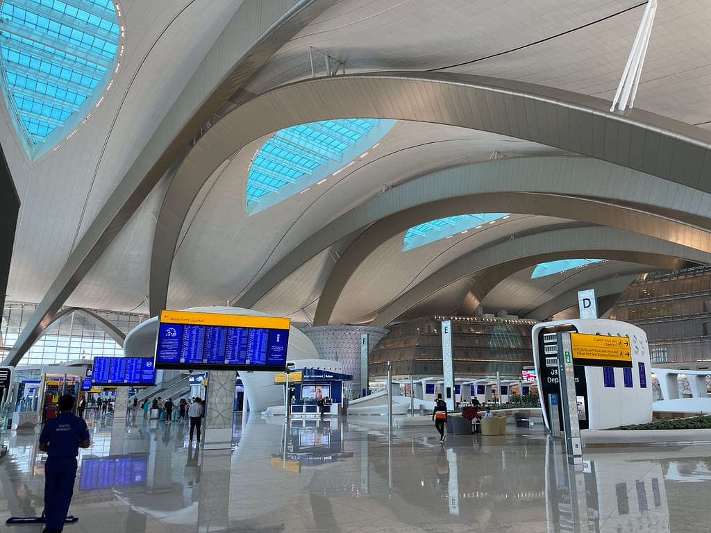 Abu Dhabi Terminal A Check-in level