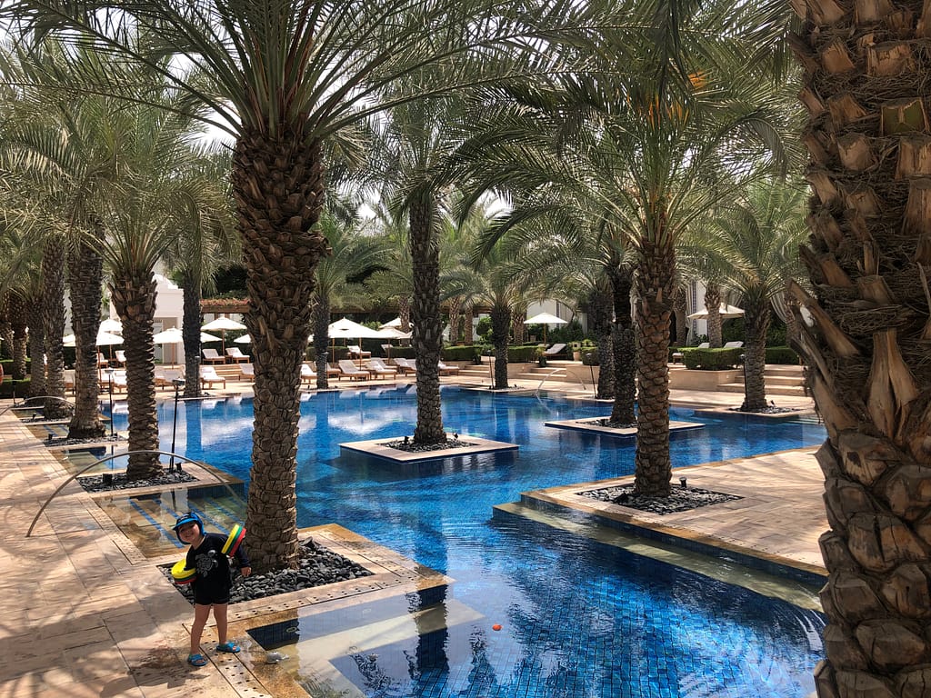 Pool at Park Hyatt Dubai