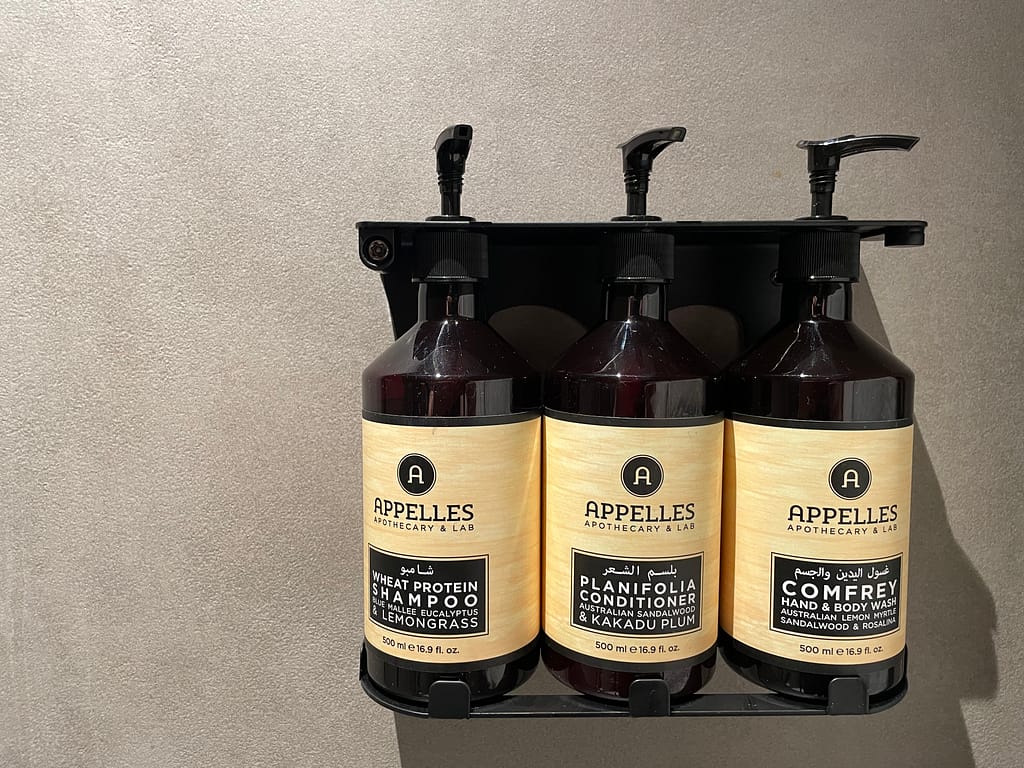 Appelles Shampoo, conditioner and body wash