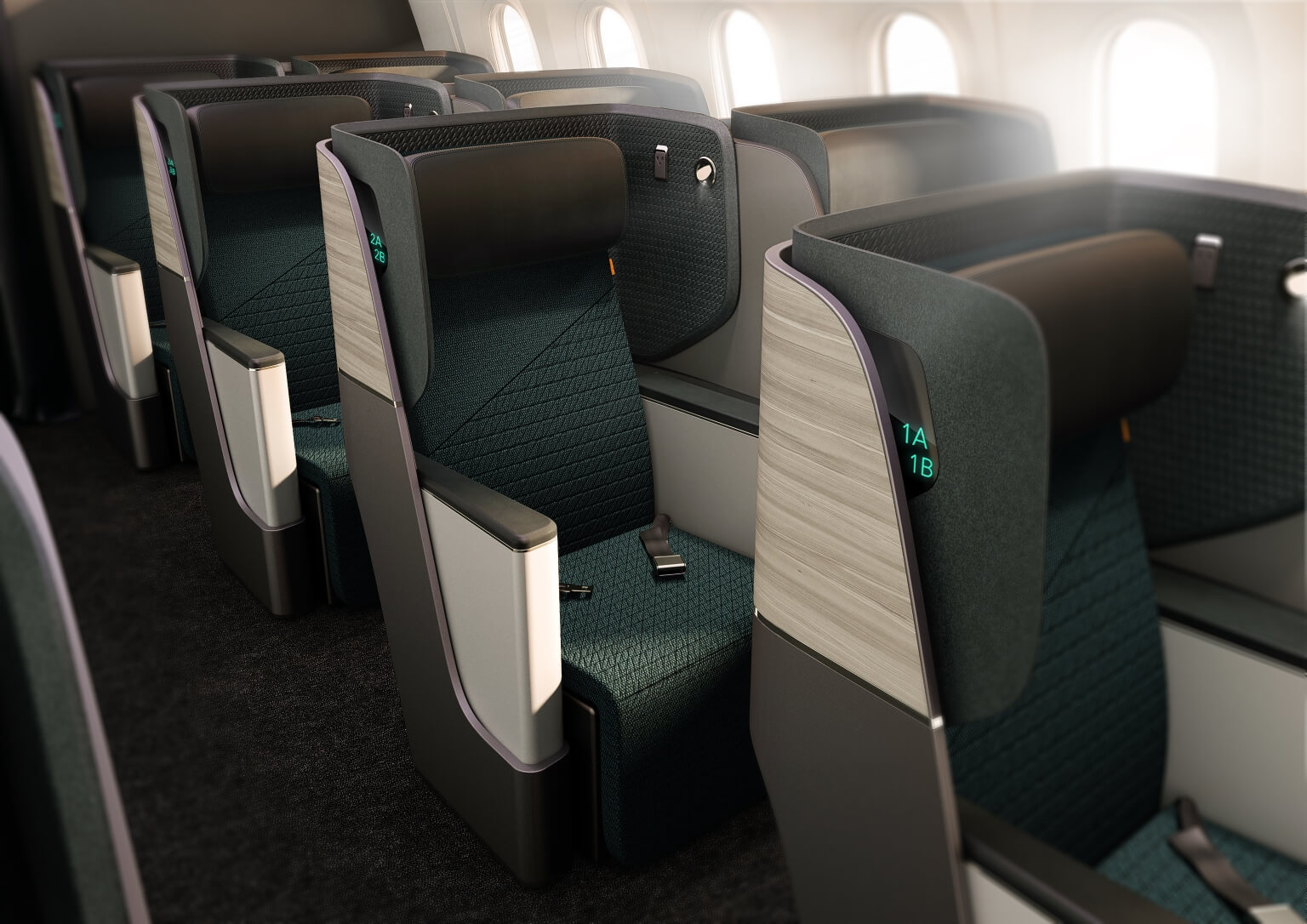 The HAECO Eclipse seat which is rumoured to be the model for Emirates' new Premium Economy
