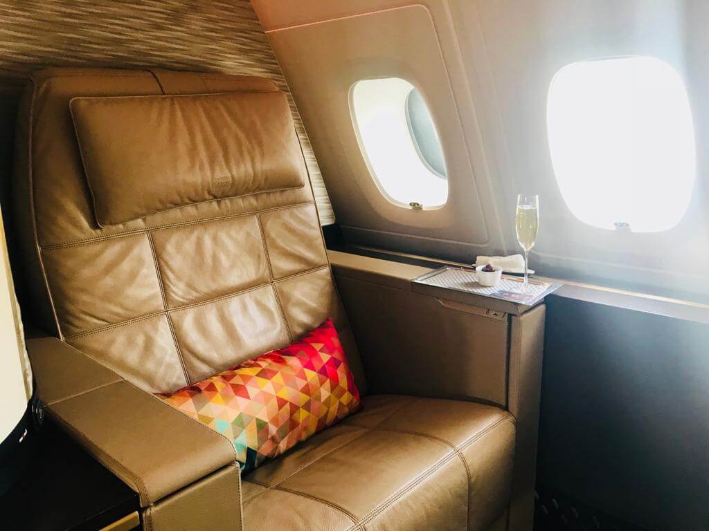 Etihad Airways First Class Apartment Seat