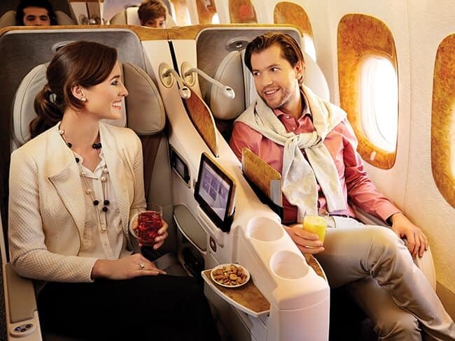 Expat Couple Flying Business Class on Skywards Miles