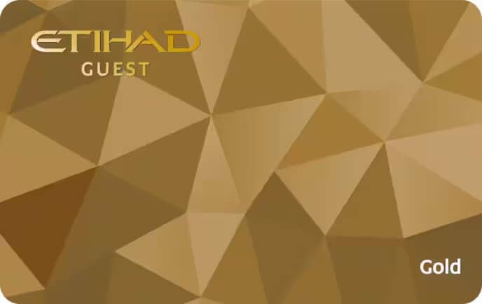Etihad Guest Gold Tier card