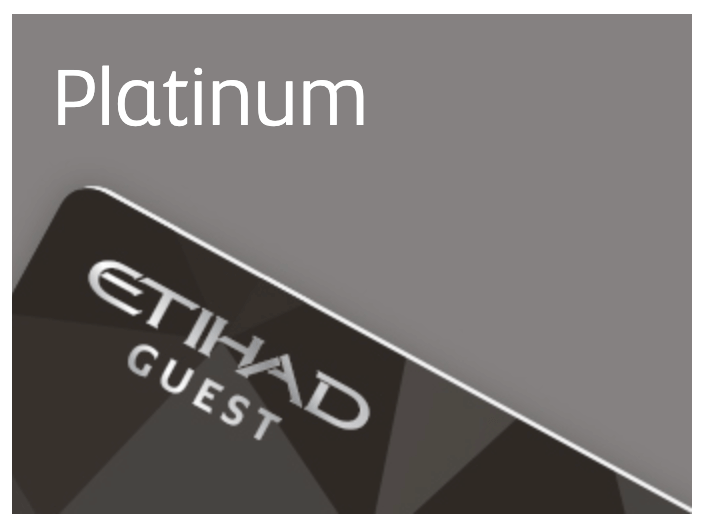 Etihad Guest Platinum Tier