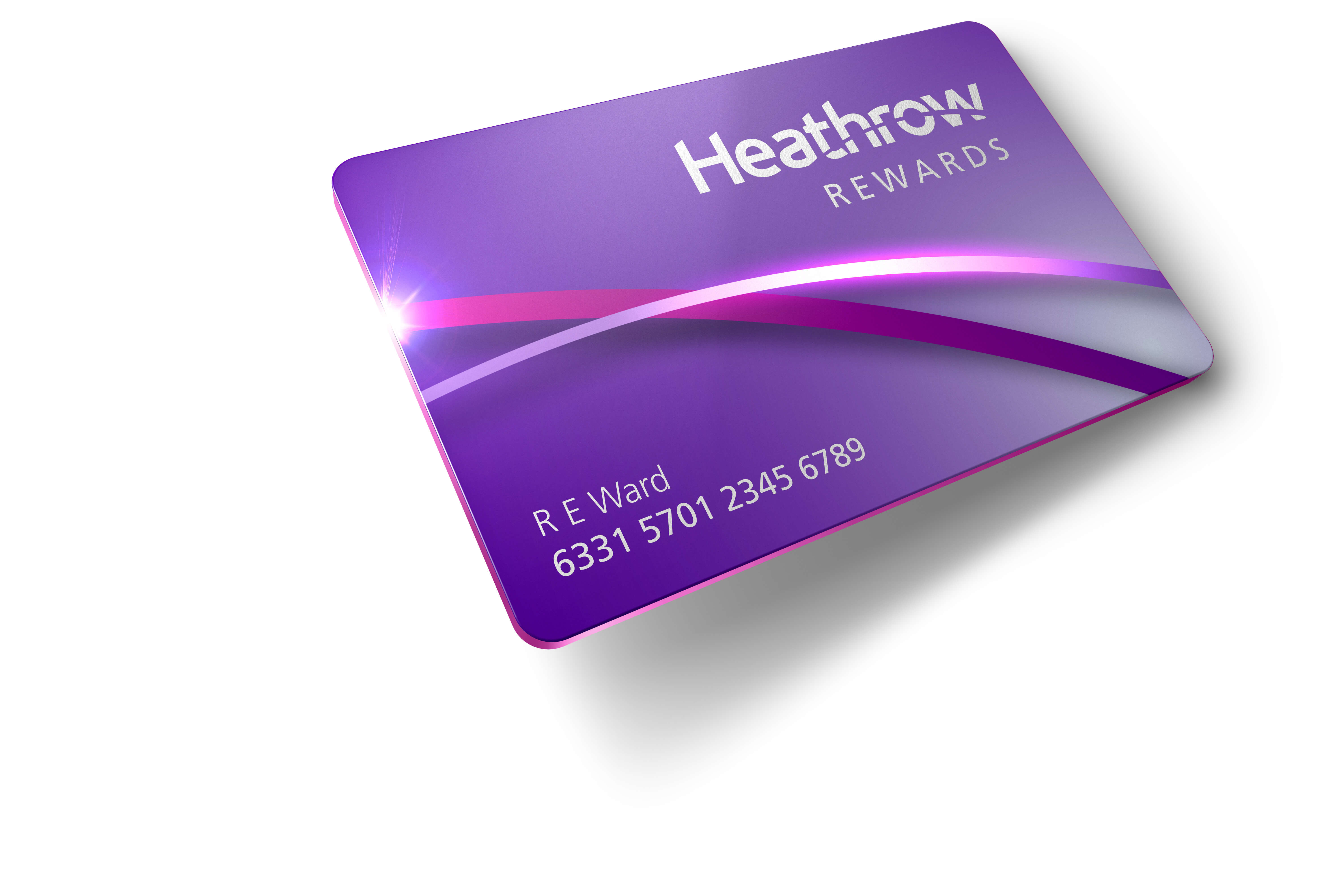 Heathrow Rewards card