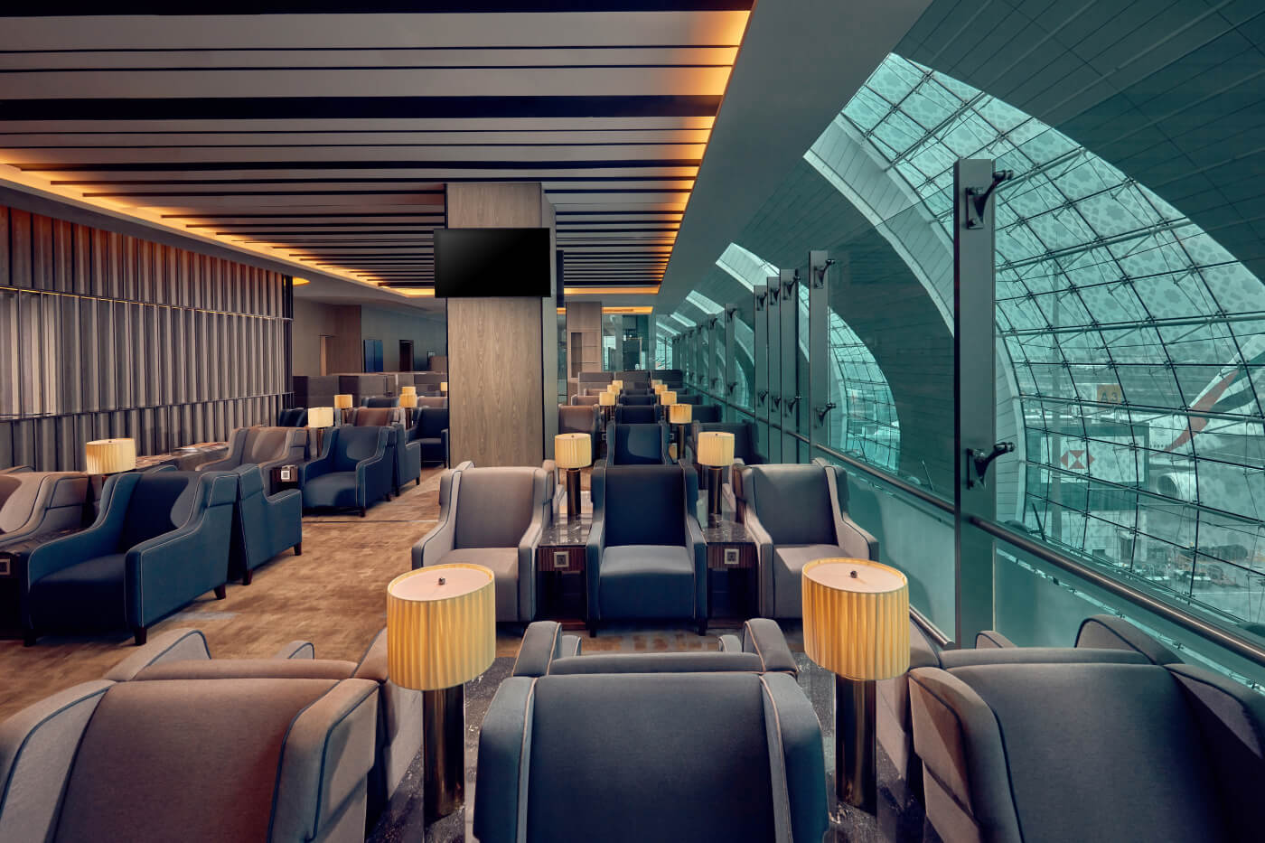 Plaza Premium lounge Dubai Terminal 3