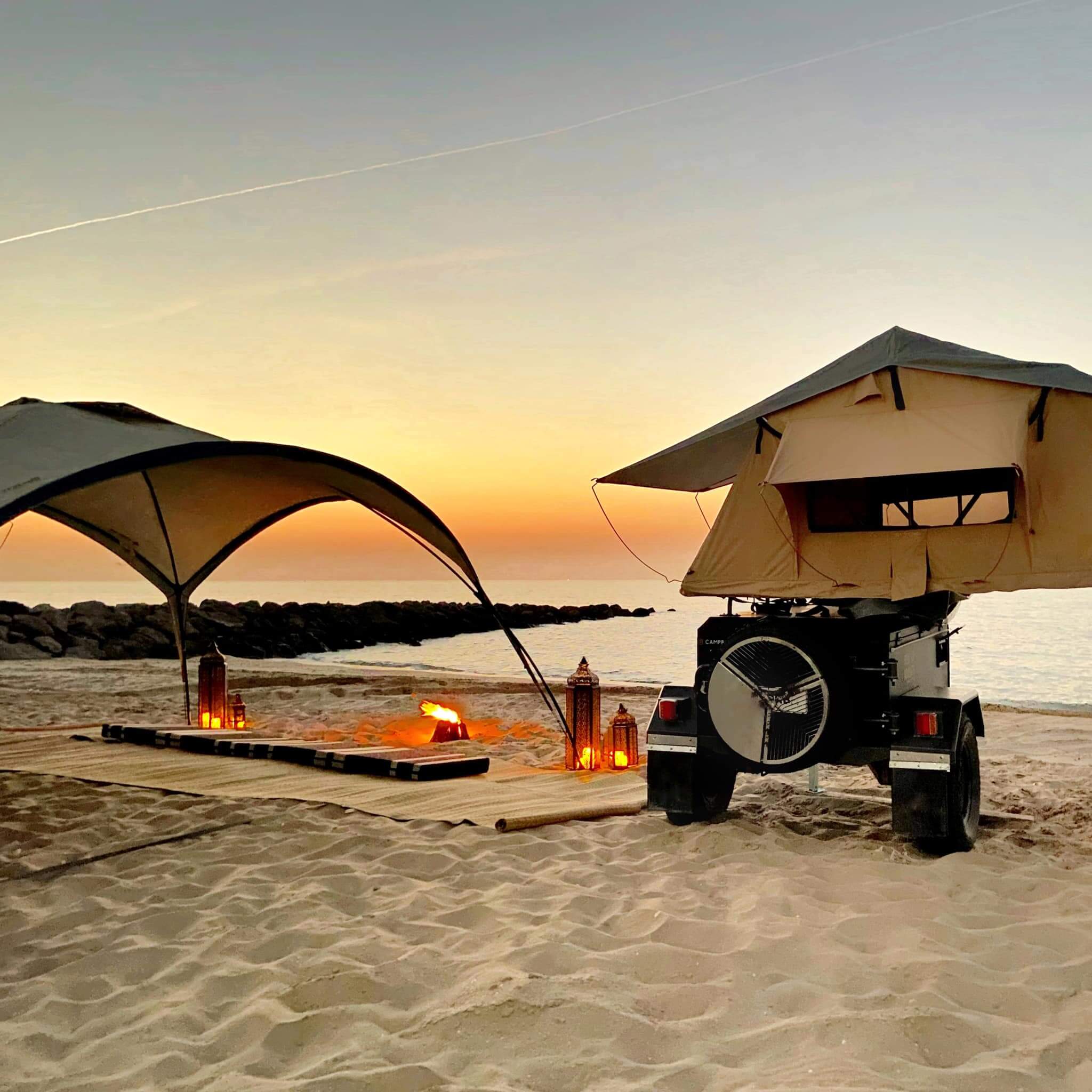 Secret Camping in the UAE with CAMPR.ae