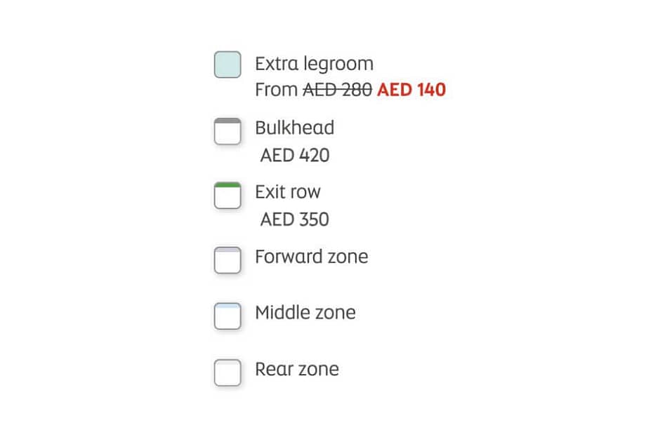 Free seat selection for Etihad Guest elite