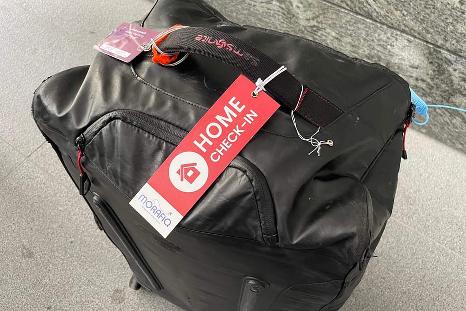 Etihad Home check-in tag