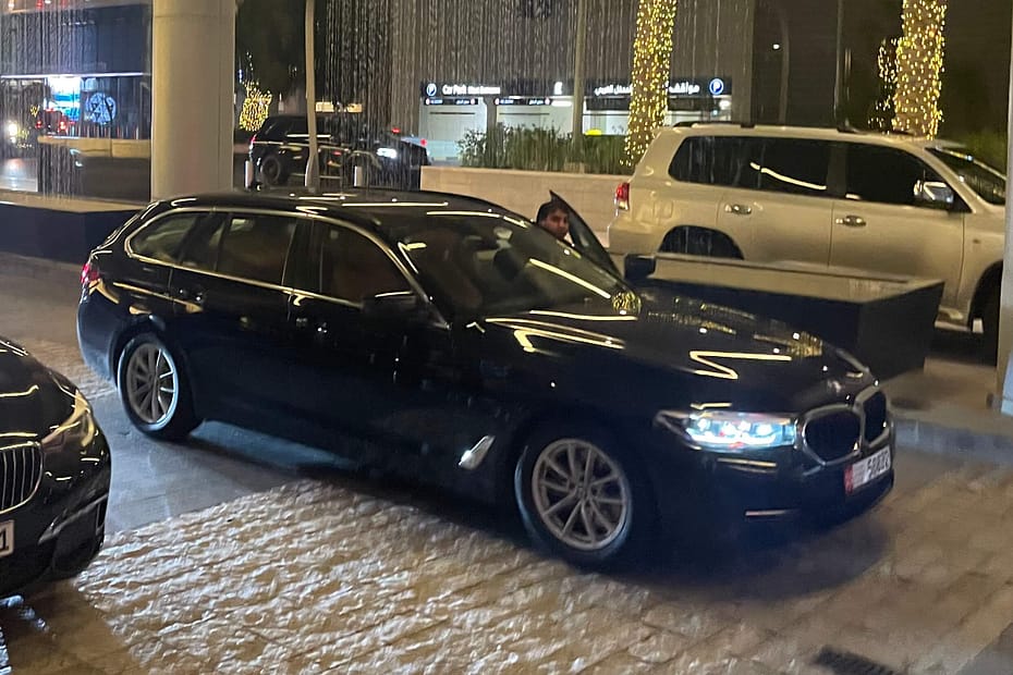 Etihad Chauffeur 5-Series BMW