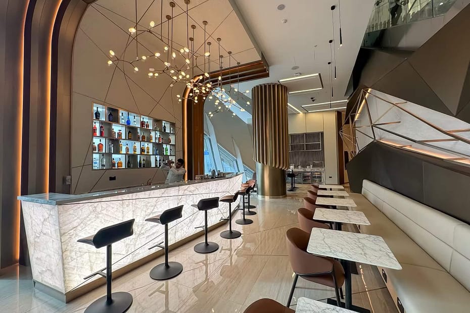 Etihad Airways U.S. Preclearance Lounge at Abu Dhabi Airport Terminal A