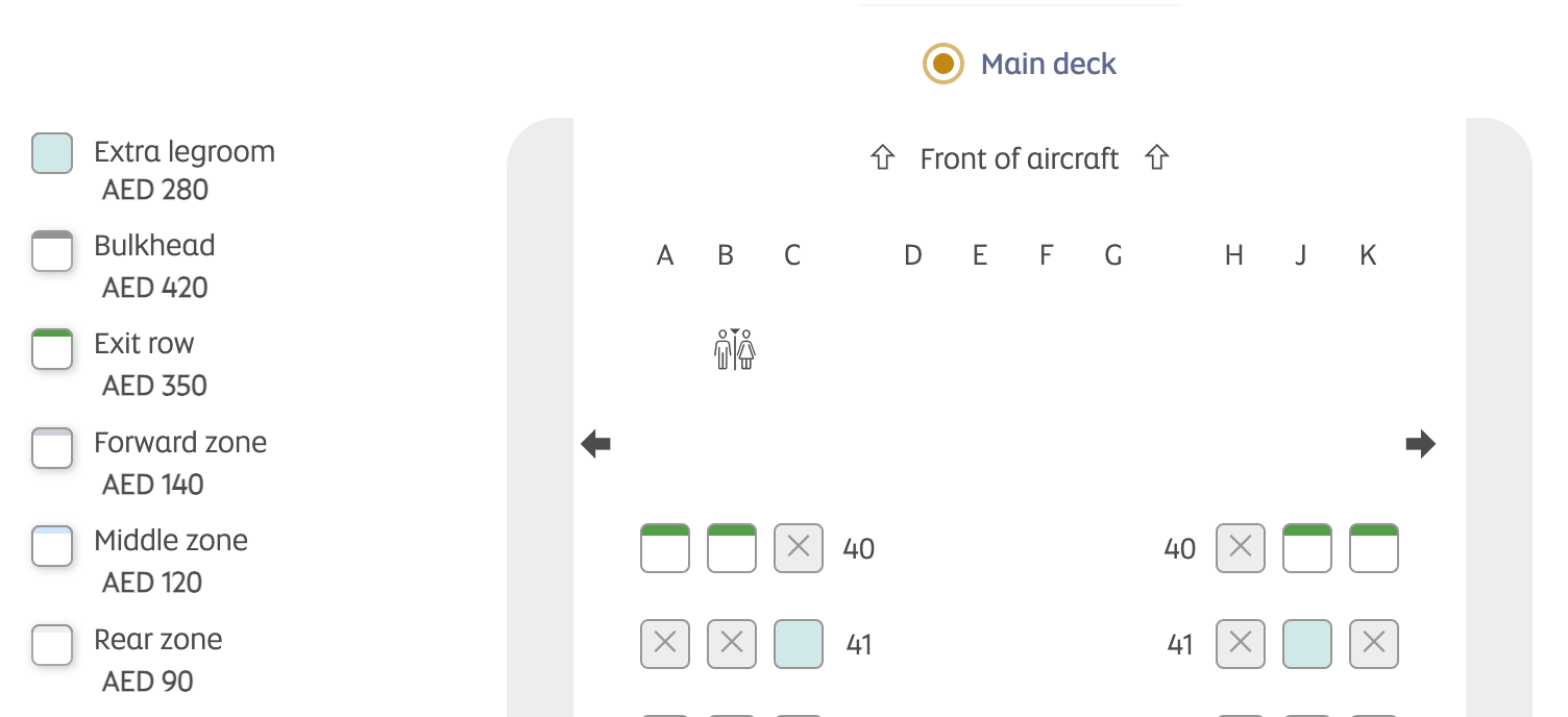 Free seat selection for Etihad Guest elites The Expat Flyer